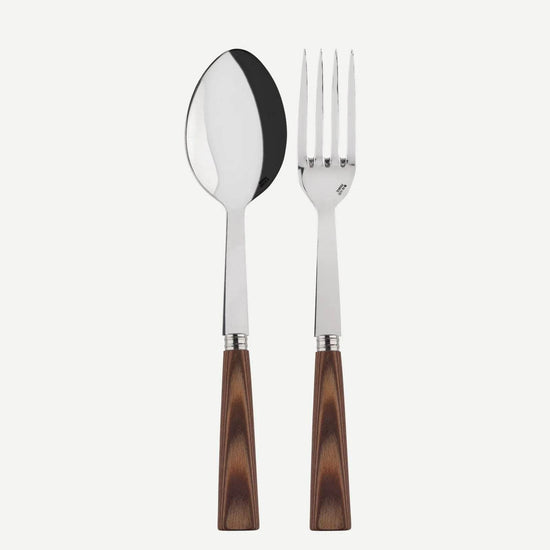 Natural Meat Serving Set | Light Laminated Wood