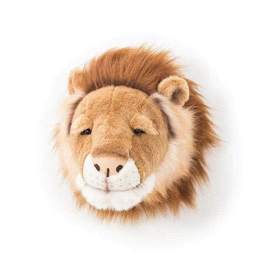 Cesar the Lion Wall Mounted Plush Head