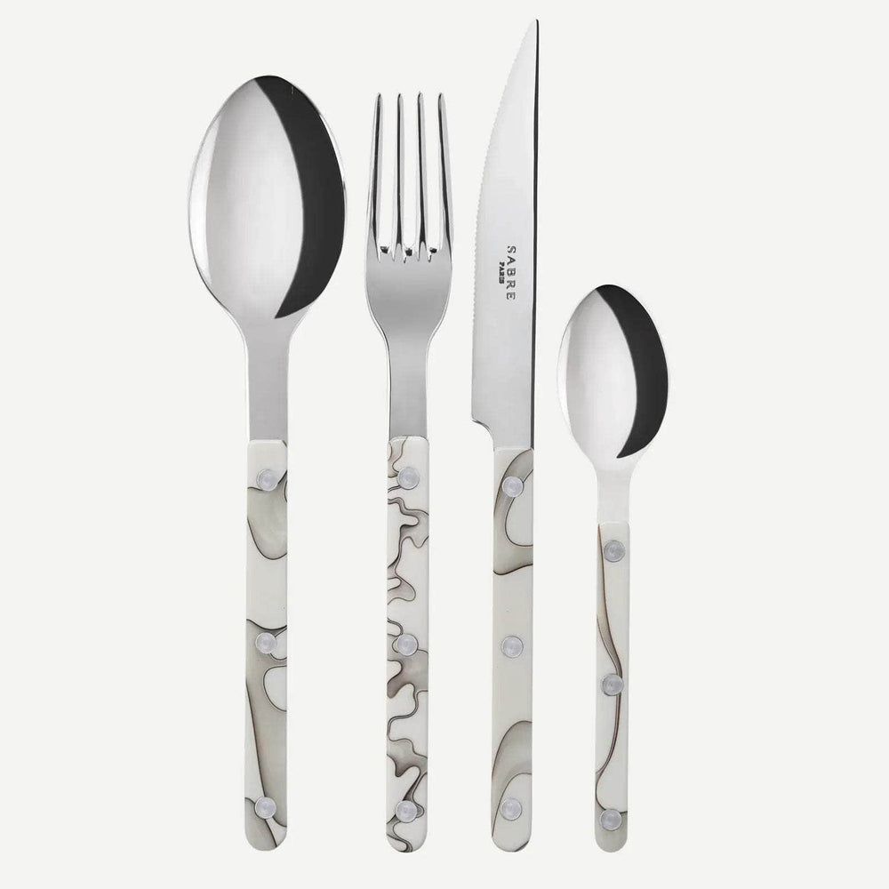 Bistrot Dune 24 pc Cutlery Set | Ivory