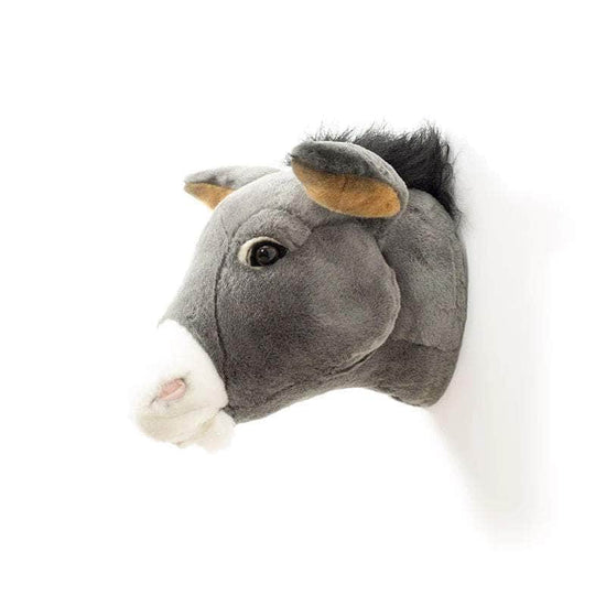 Francis the Donkey Wall Mounted Plush Head