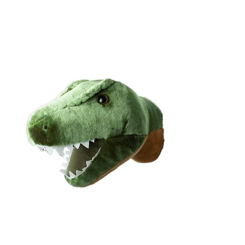 Hendrik the T-Rex Wall Mounted Plush Head