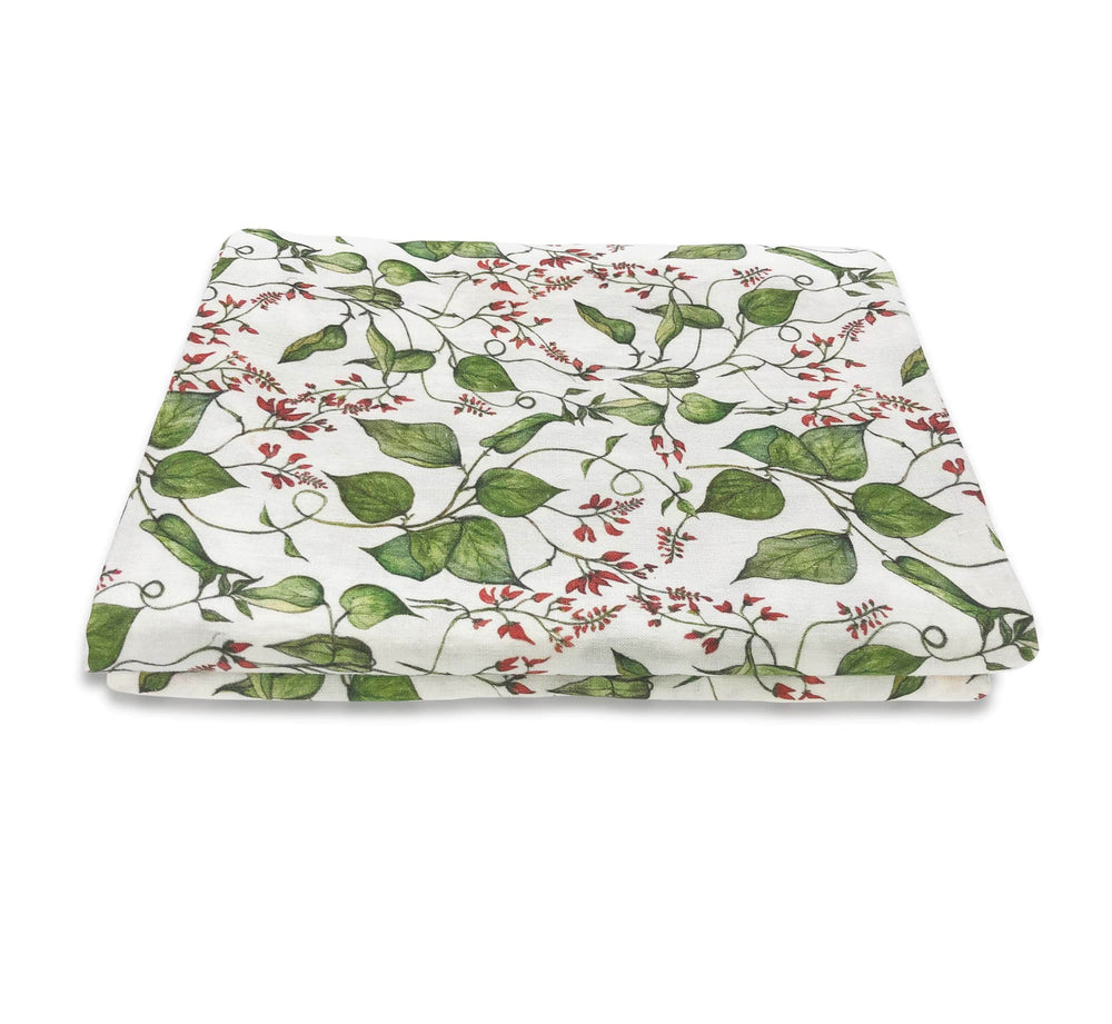 Bean flower Linen Table Cloth