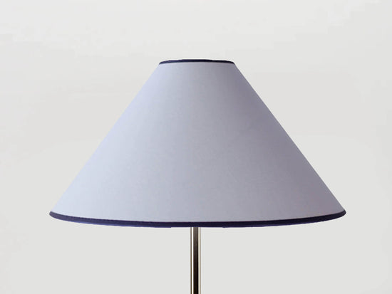 Blue cone lampshade