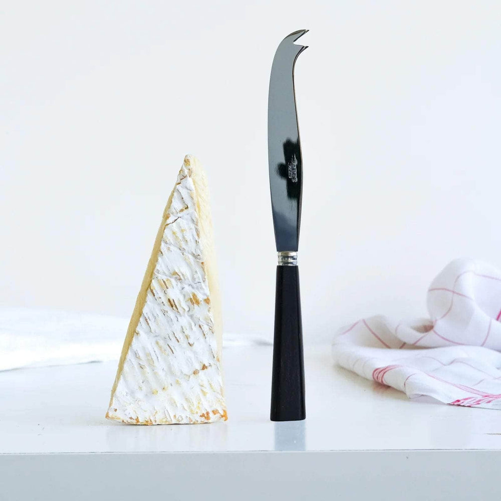 Natural Cheese Knife | Black Laminated Wood