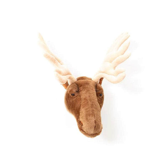 Alfred the Moose Wall Mounted Plush Head