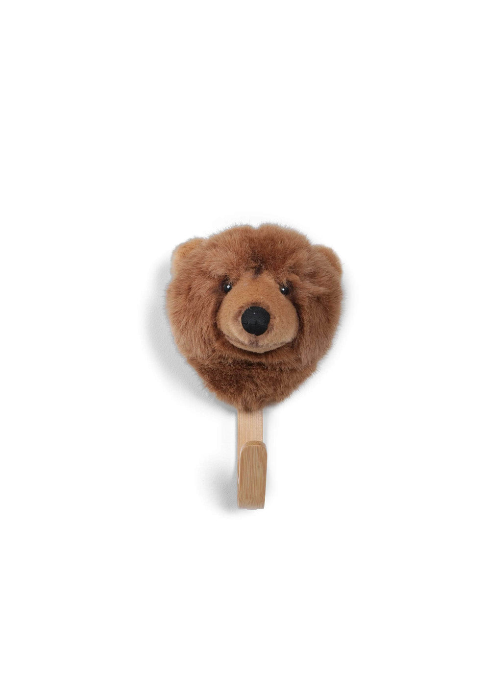 Brown Bear Plush Coat Hanger