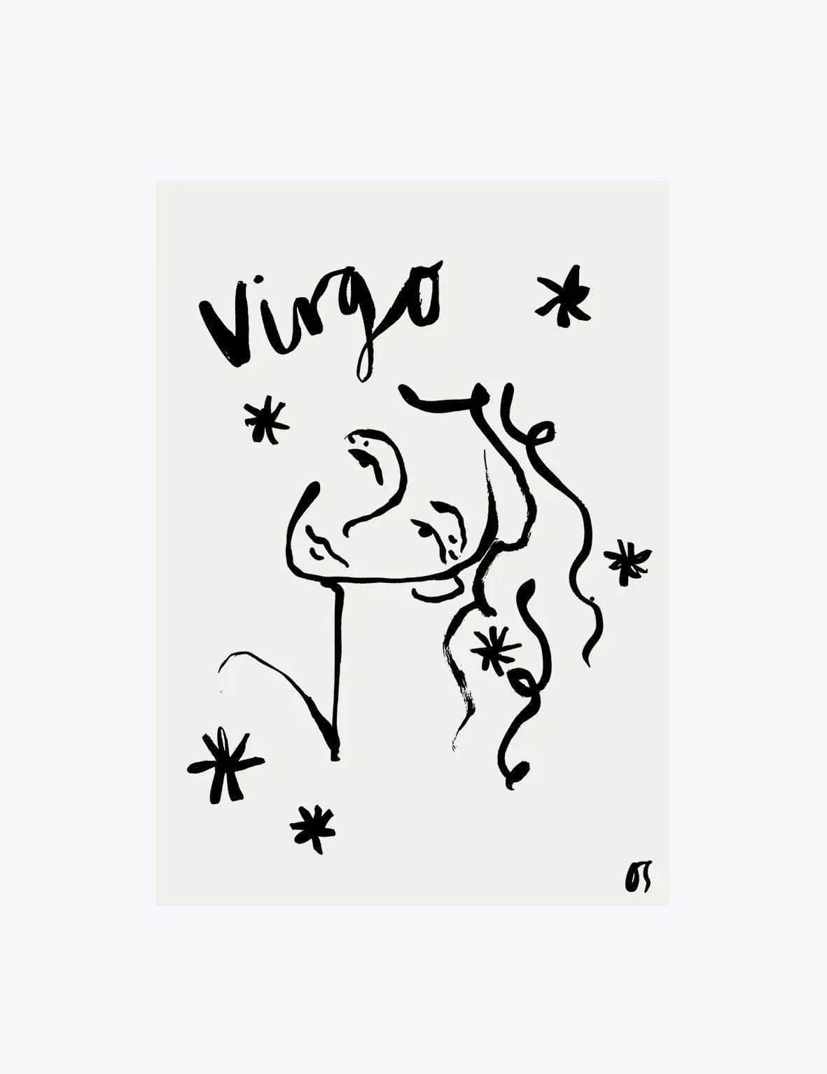 Virgo Art Print