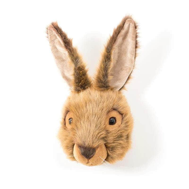 Lewis the Hare Wall Mounted Plush Head