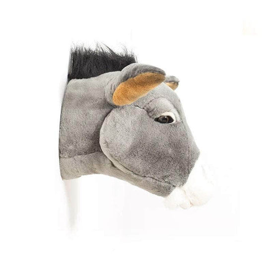 Francis the Donkey Wall Mounted Plush Head