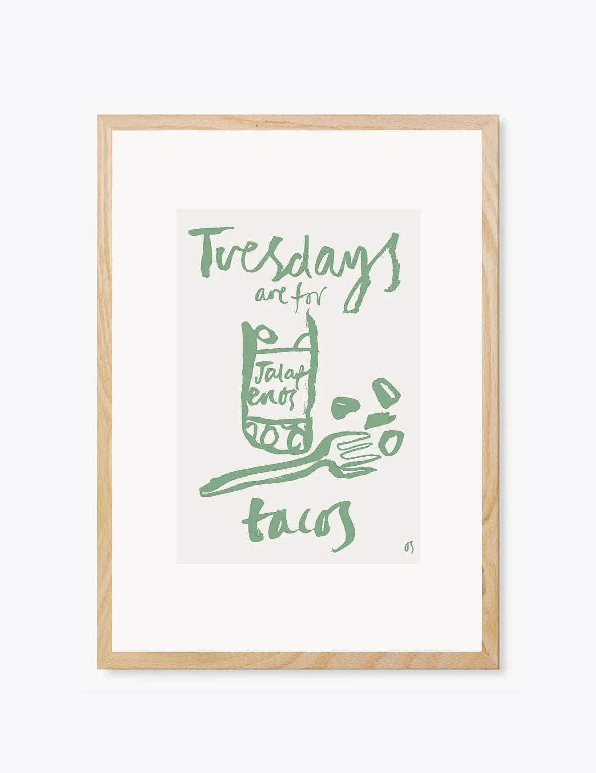 Tuesday | Wall Art Print