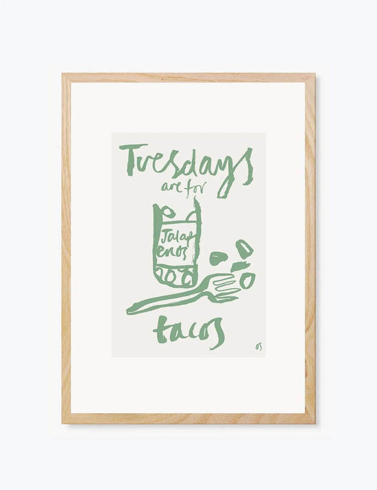 Tuesday | Wall Art Print