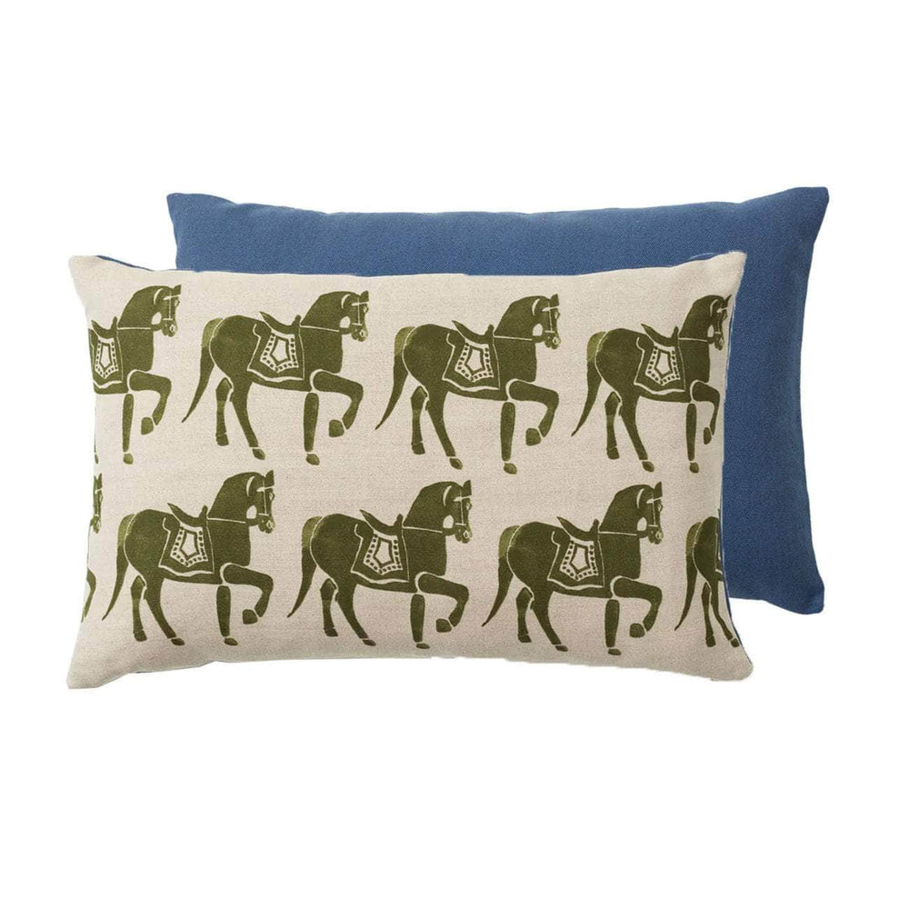 Horse Olive Cushion