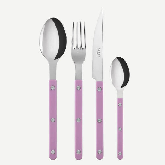 Bistrot 24 PC Cutlery Collection | Pink