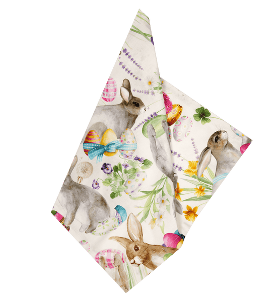 Easter Bunny Napkins, Set of Four