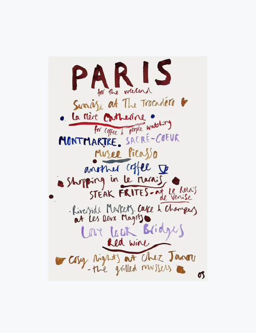 Paris | Wall Art Print