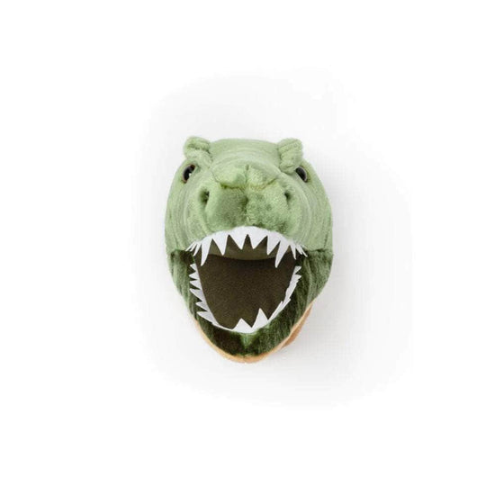 Hendrik the T-Rex Wall Mounted Plush Head