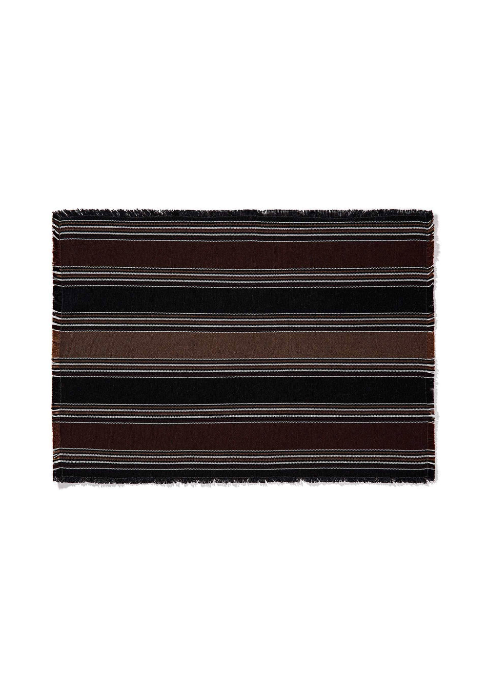 Garcia Striped Placemat in Brown