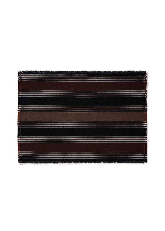 Garcia Striped Placemat in Brown