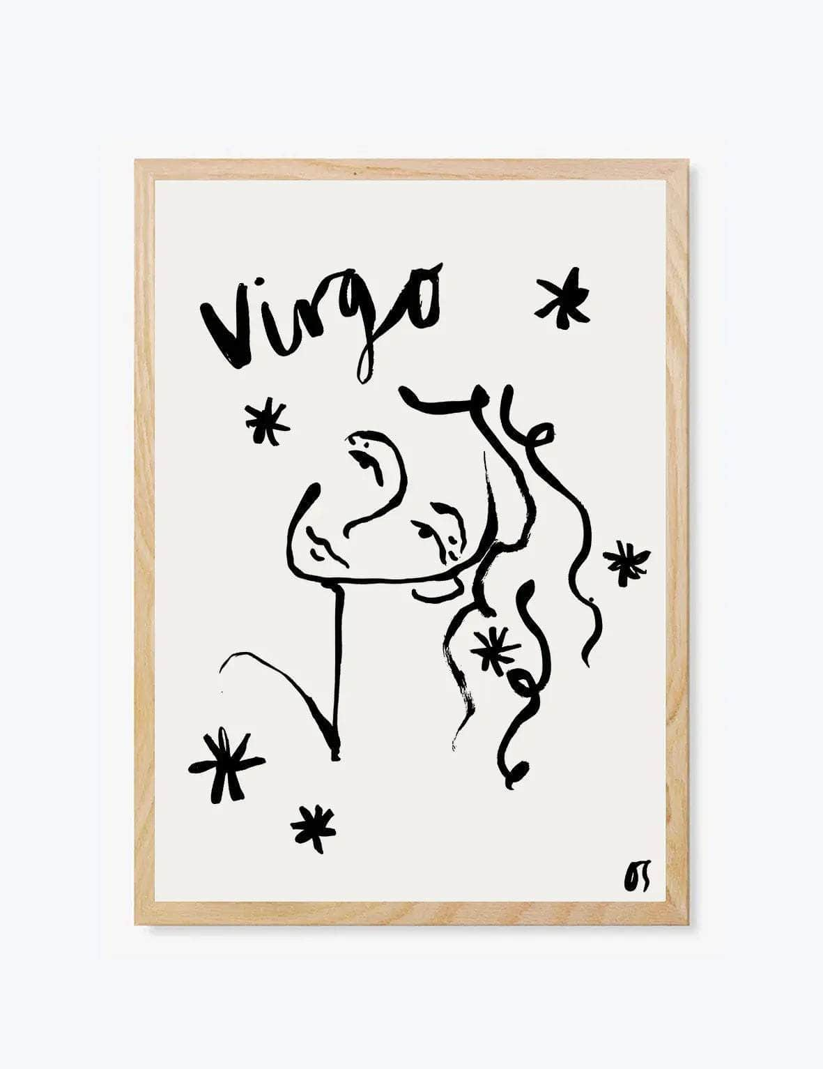 Virgo Art Print