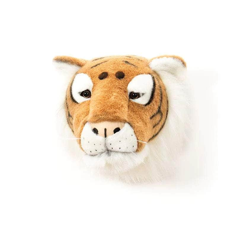 Felix the Tiger Wall Mounted Plush Head