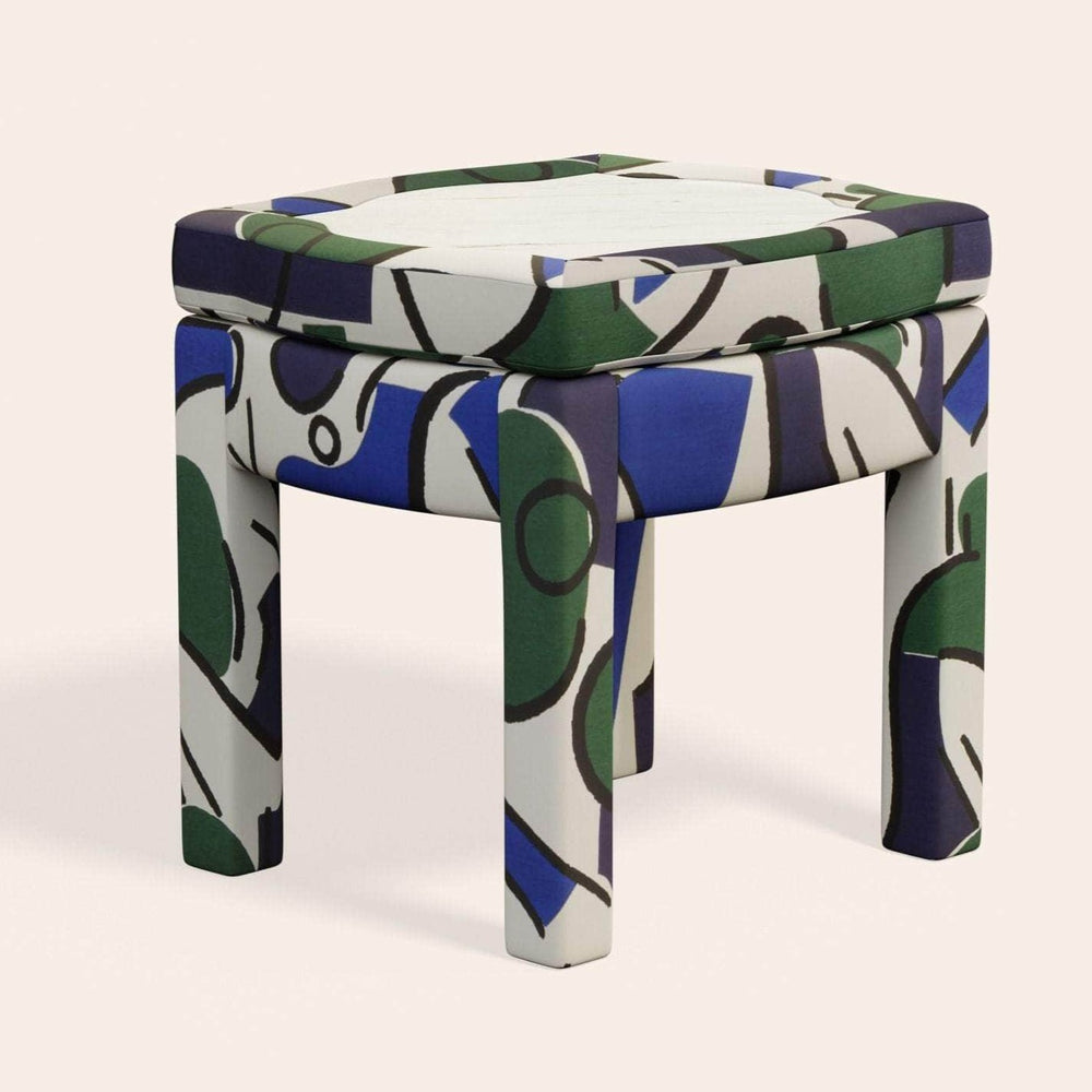 Piero Footstool, Seaweed