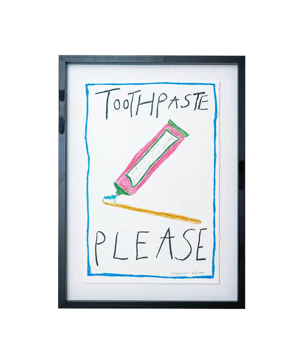 Toothpaste Please Art Print