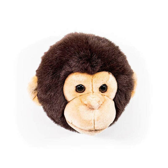 Joe the Monkey Wall Mounted Plush Head