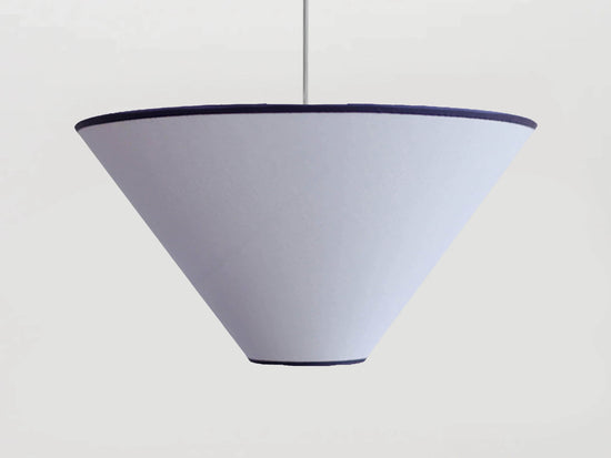 Blue cone lampshade