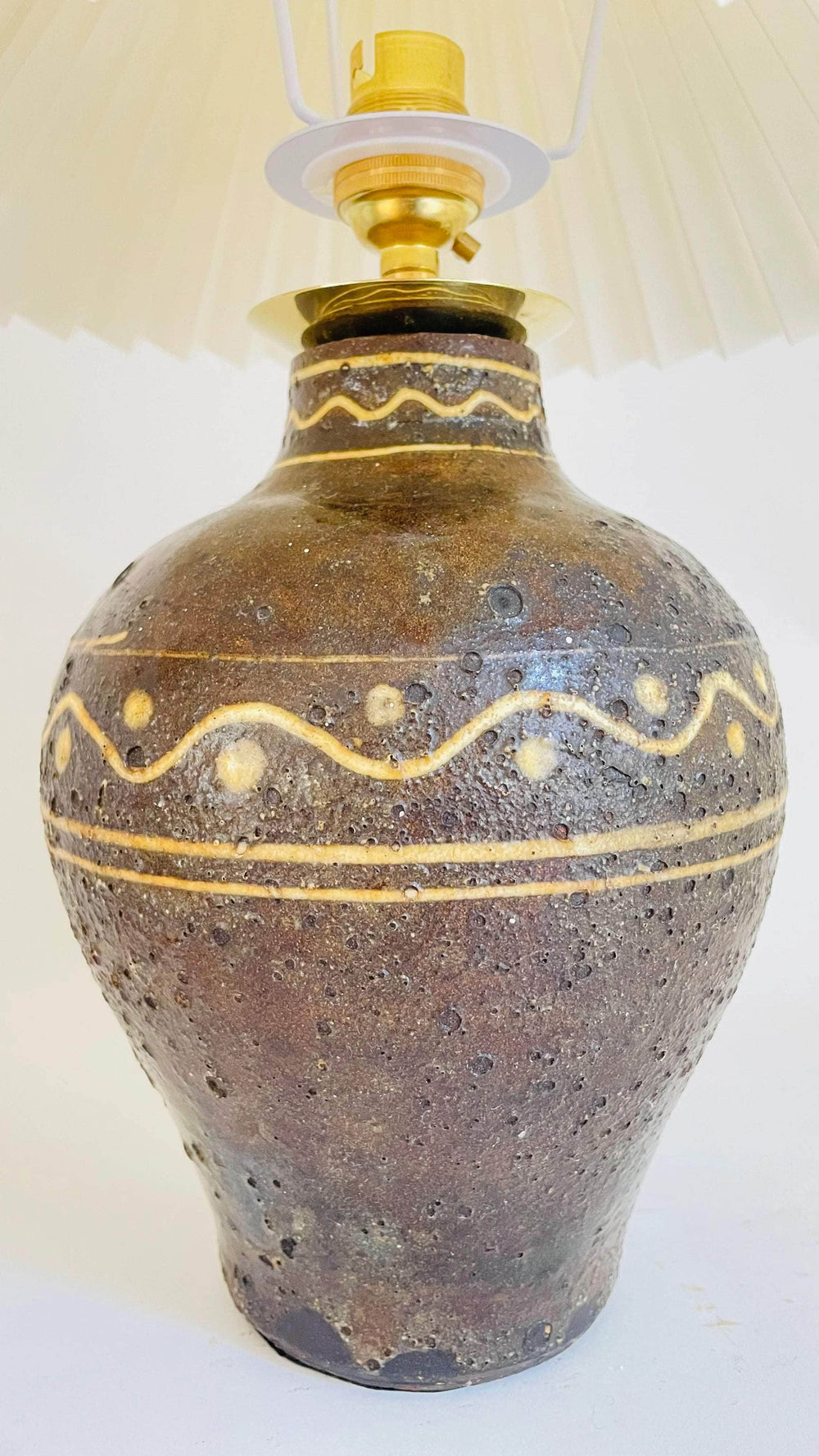 Studio Pottery Lamp