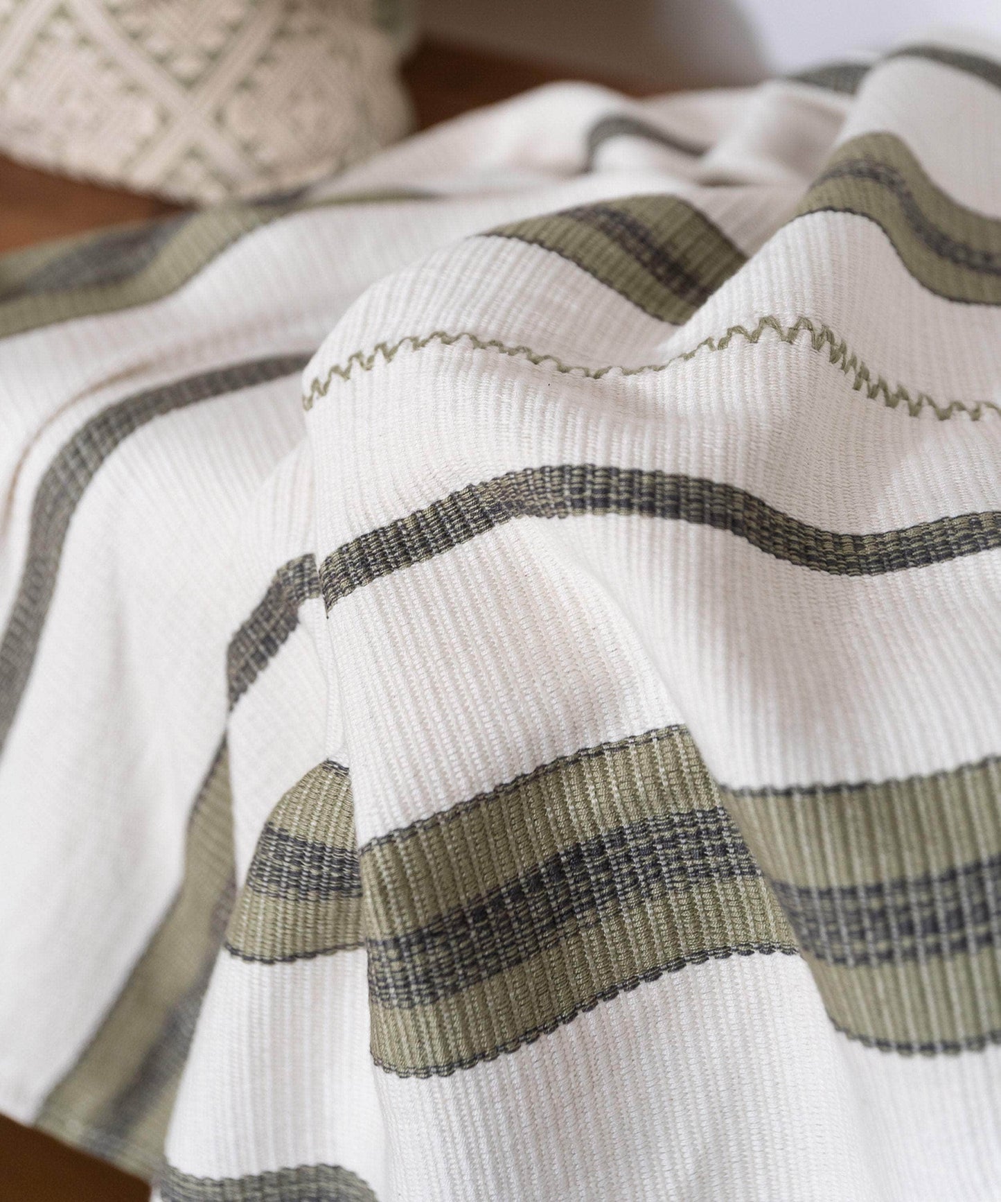 Stripe Pantelho Handwoven Throw