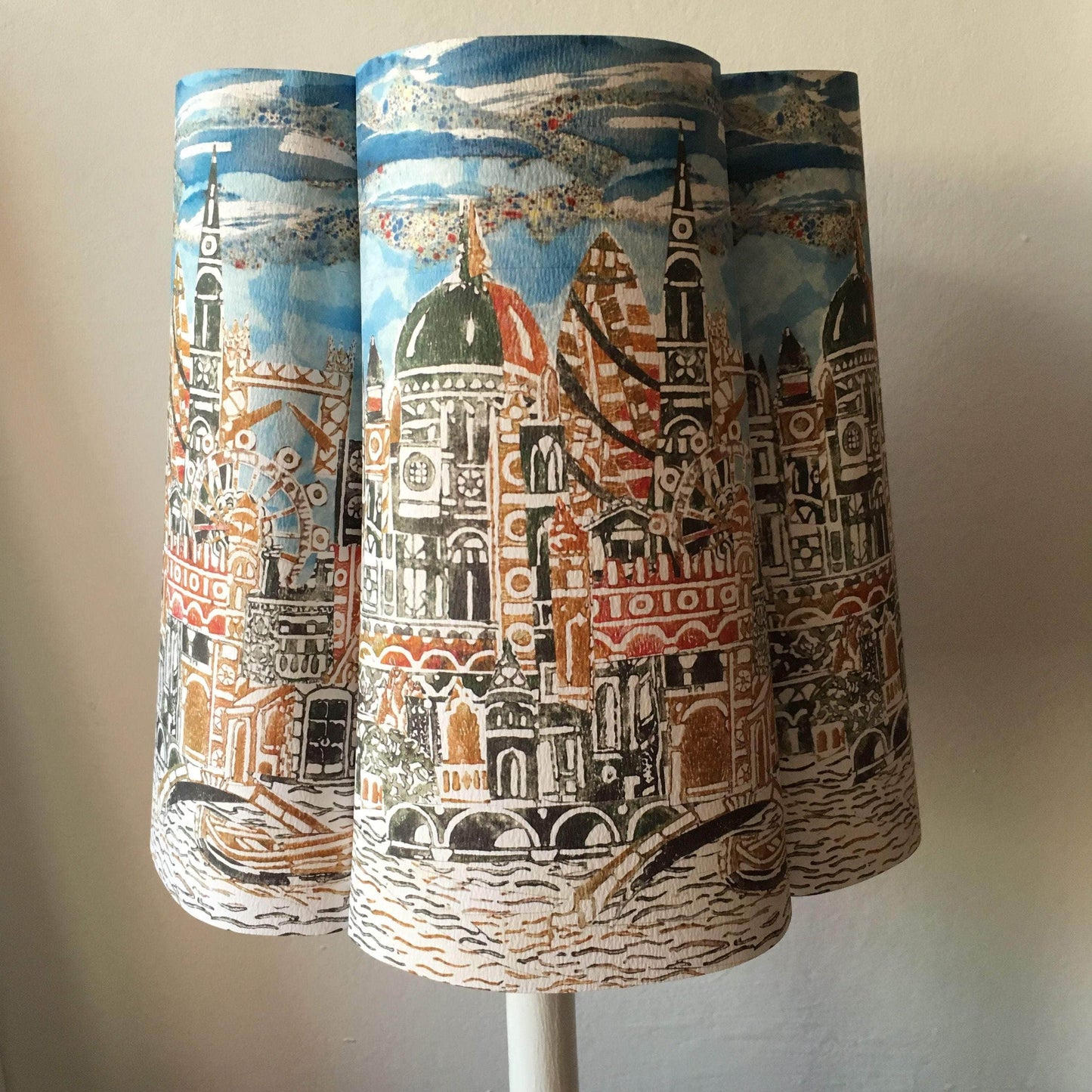 London Paper Lampshade