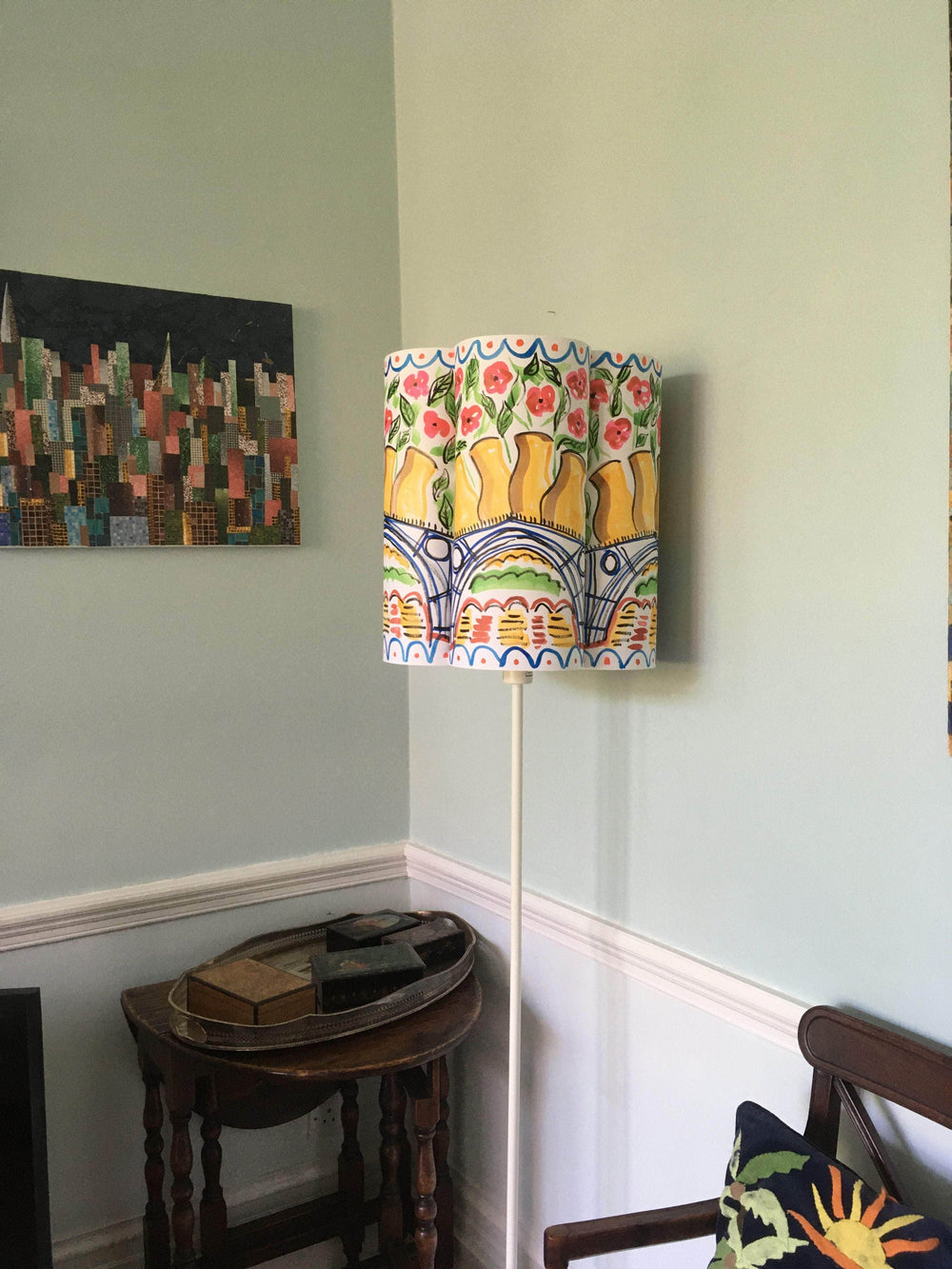 Ironbridge Floral Paper Lampshade