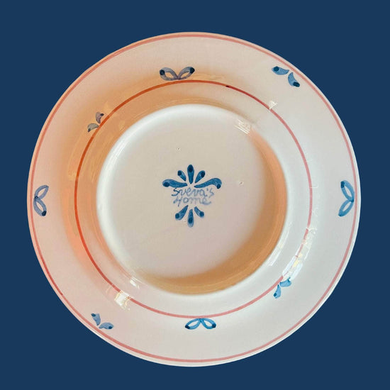 Ceramic Blue Dining Plate | Set of 12