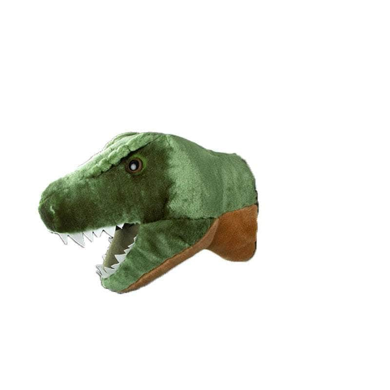 Hendrik the T-Rex Wall Mounted Plush Head