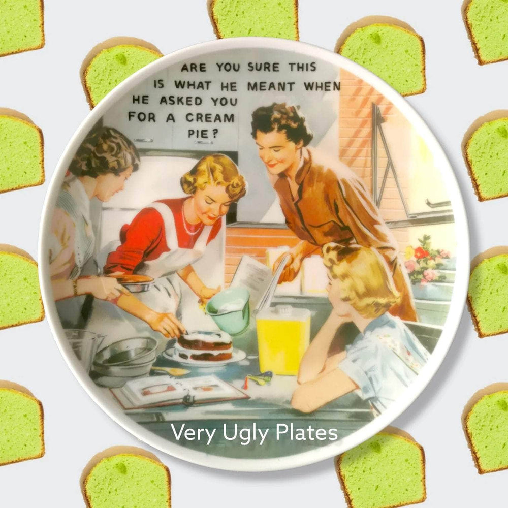 "Cream pie" Wall Plate