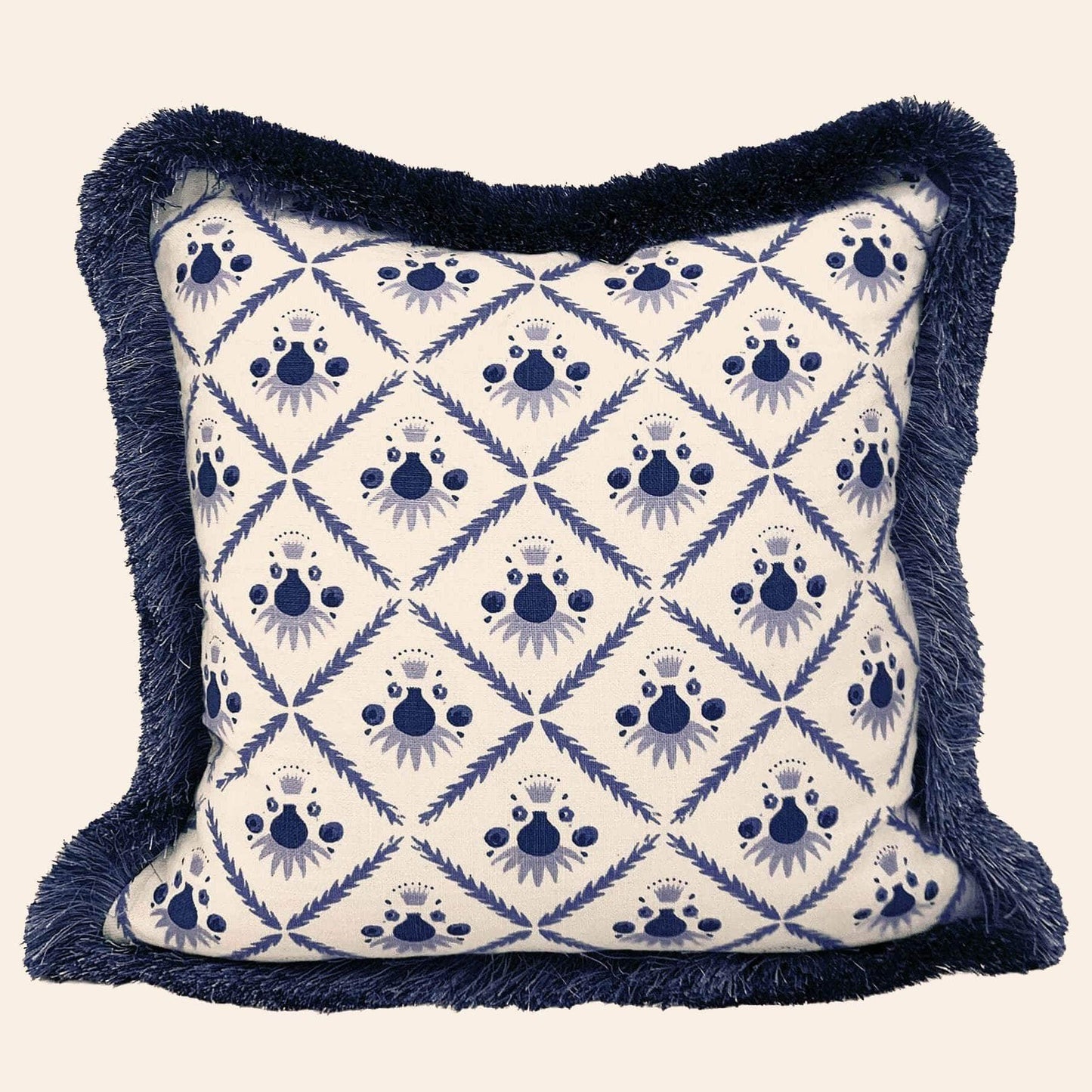 Pome Cushion, Oxford Blue