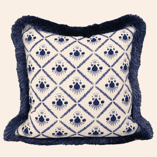 Pome Cushion, Oxford Blue