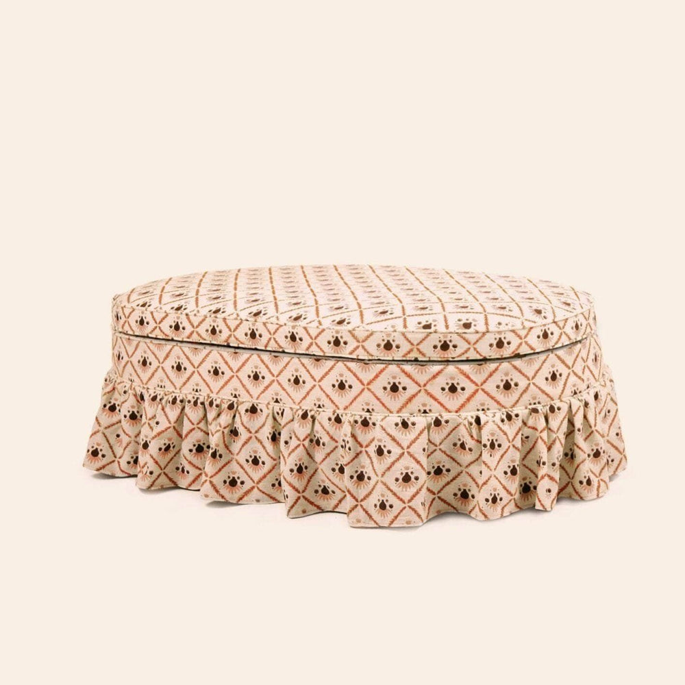 Carlotta Ottoman, Dusky Pink