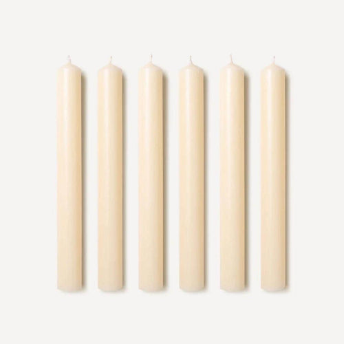 Foxglove Ivory Dinner Candles