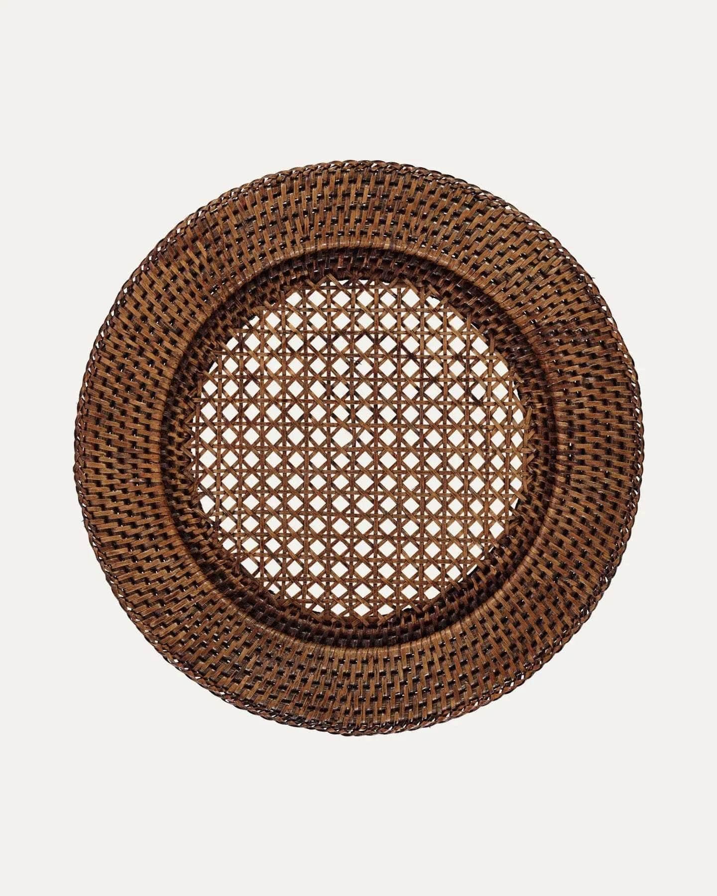 Dark Rattan Placemat