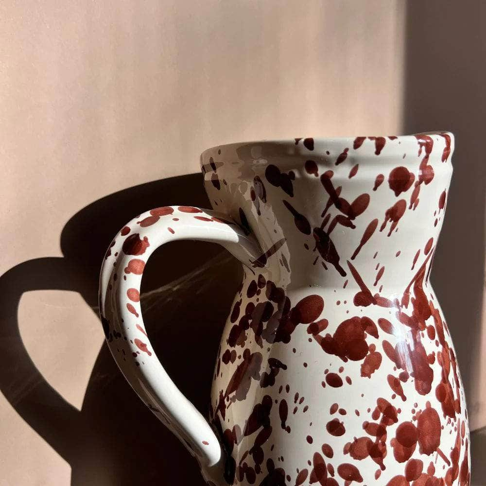 Terra Macchiato Pitcher