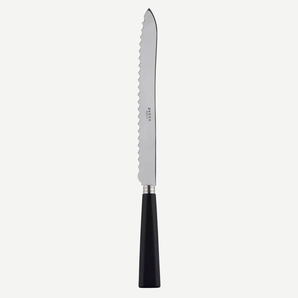 Natural Bread Knife | Black Laminated Wood