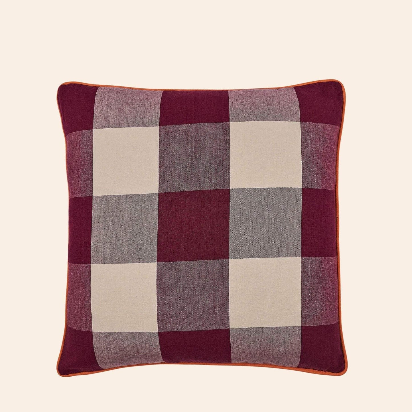 Cosmos Check Cushion, Fig