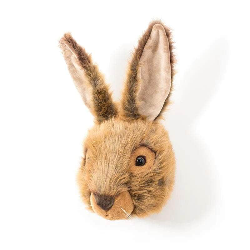 Lewis the Hare Wall Mounted Plush Head