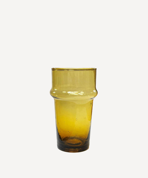 Beldi Glass Tumblers, Set of 6 | Amber