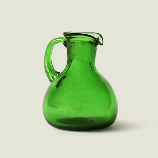 Sofia Mini Handblown Glass Jugs (Set of 2)