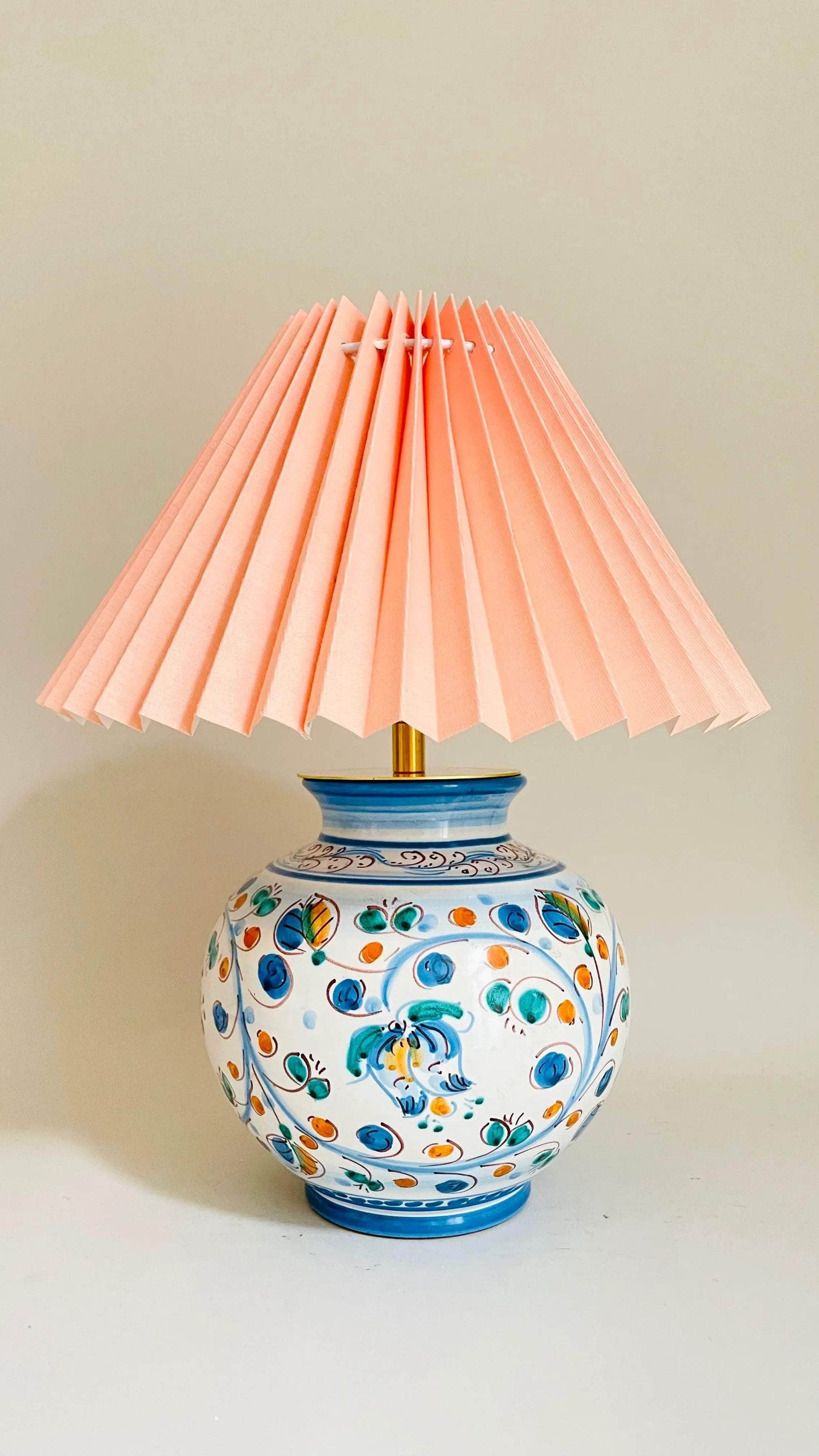 Spanish Pottery Lamp