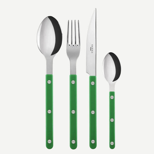 Bistrot 4Pc Cutlery Set | Garden Green