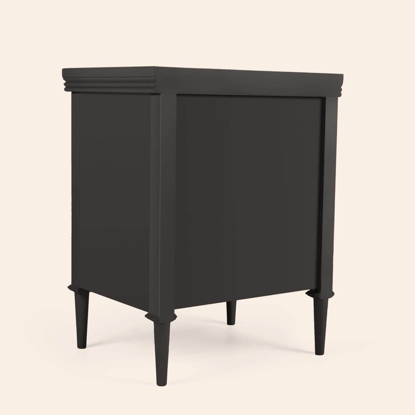 Livia Bedside Cabinet, Charcoal