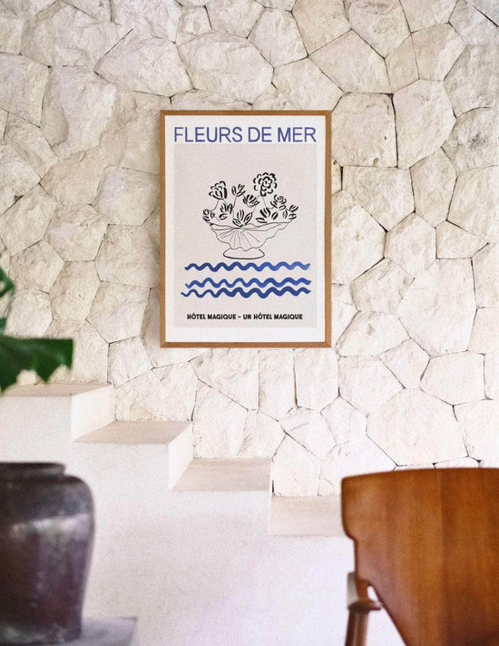 Fleurs de Mer Art Print